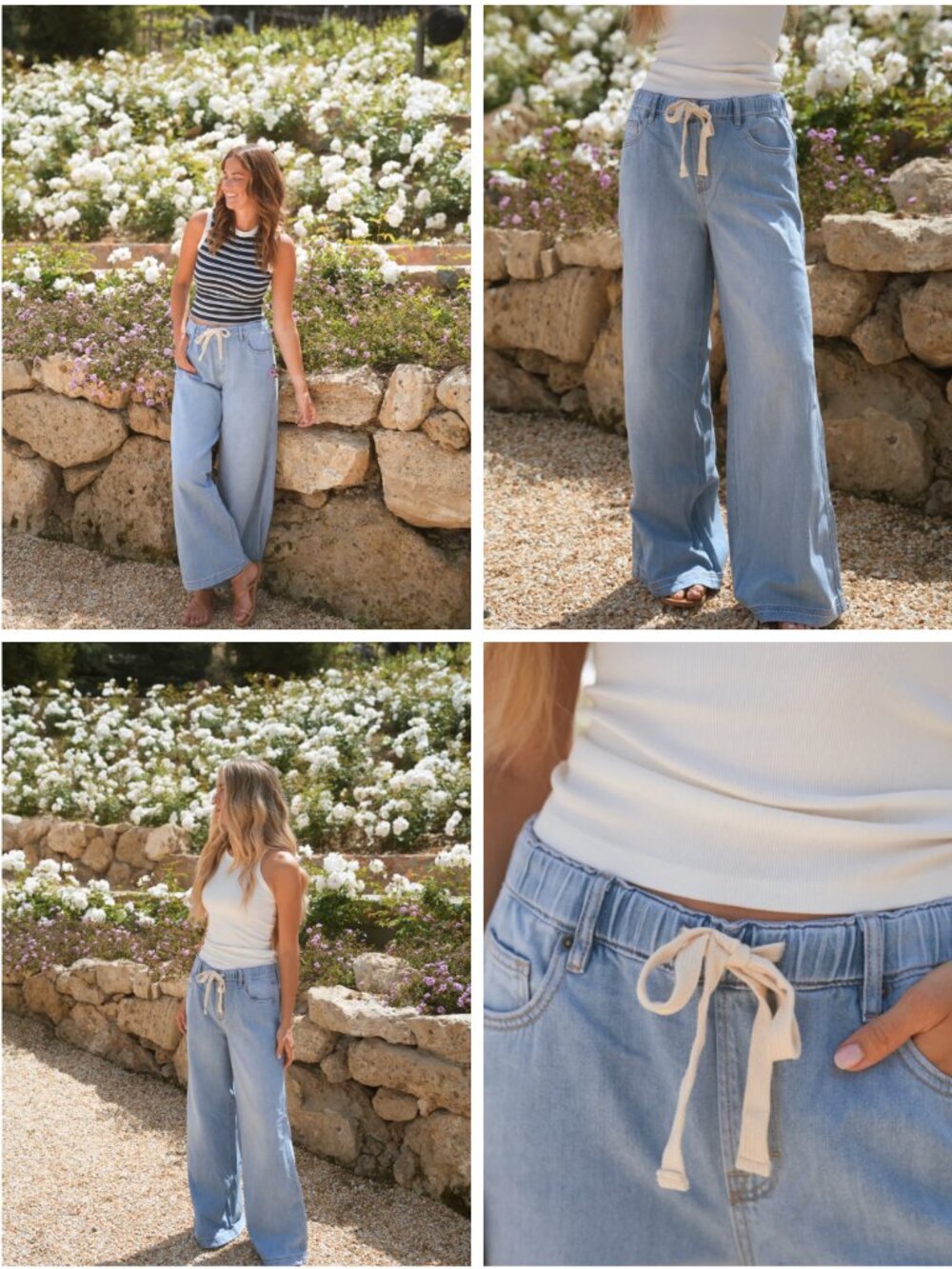 NWT Jett Easy Wide Leg Jeans MEDIUM